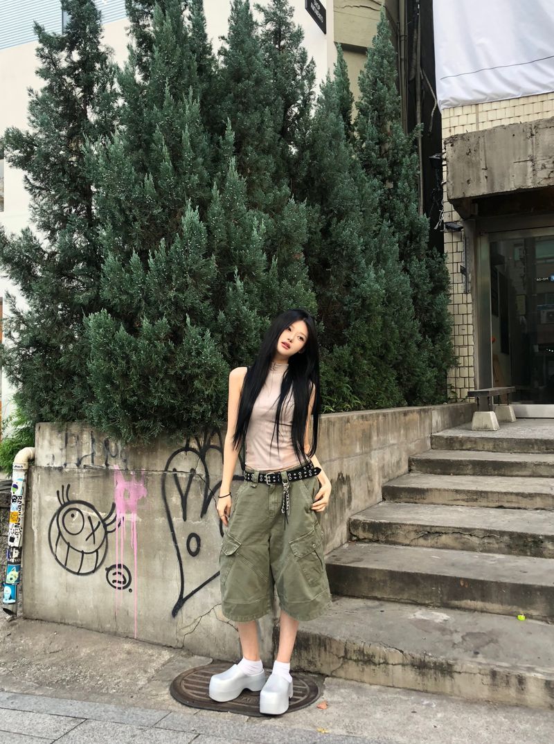 Cargo Bermuda Pants