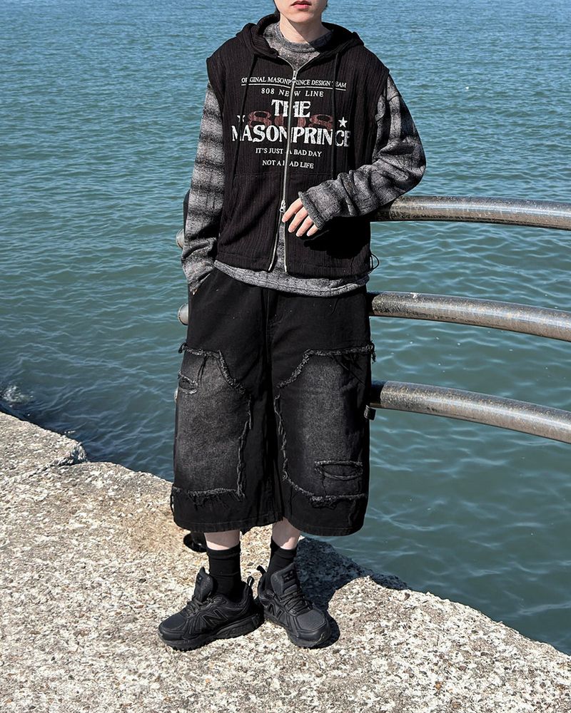 Kaiden Knit Hood Vest