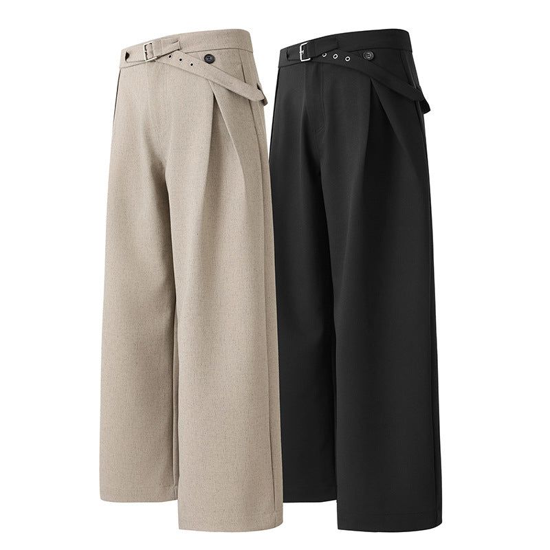 Alden Belted Wide Trousers