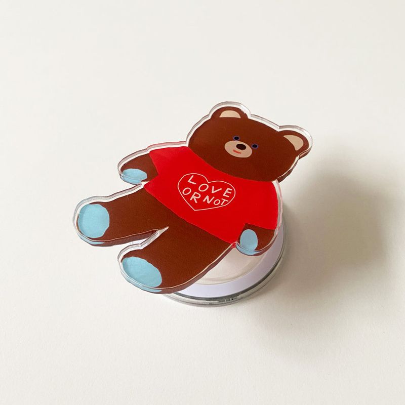 Love or not(ラブオアノット)の「Love Shirts Bear Magsafe-Tok(Smartphone Accessories)」
