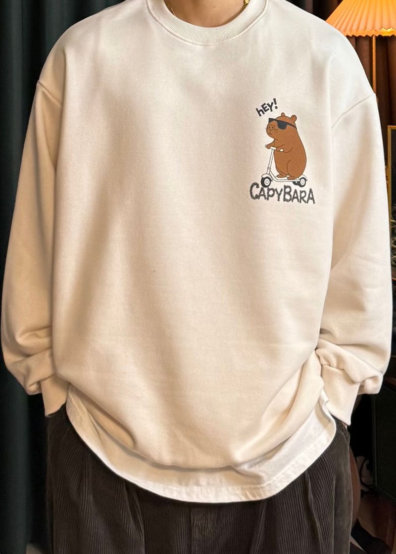 Capybara Couple Sweatshirt 2COLOR