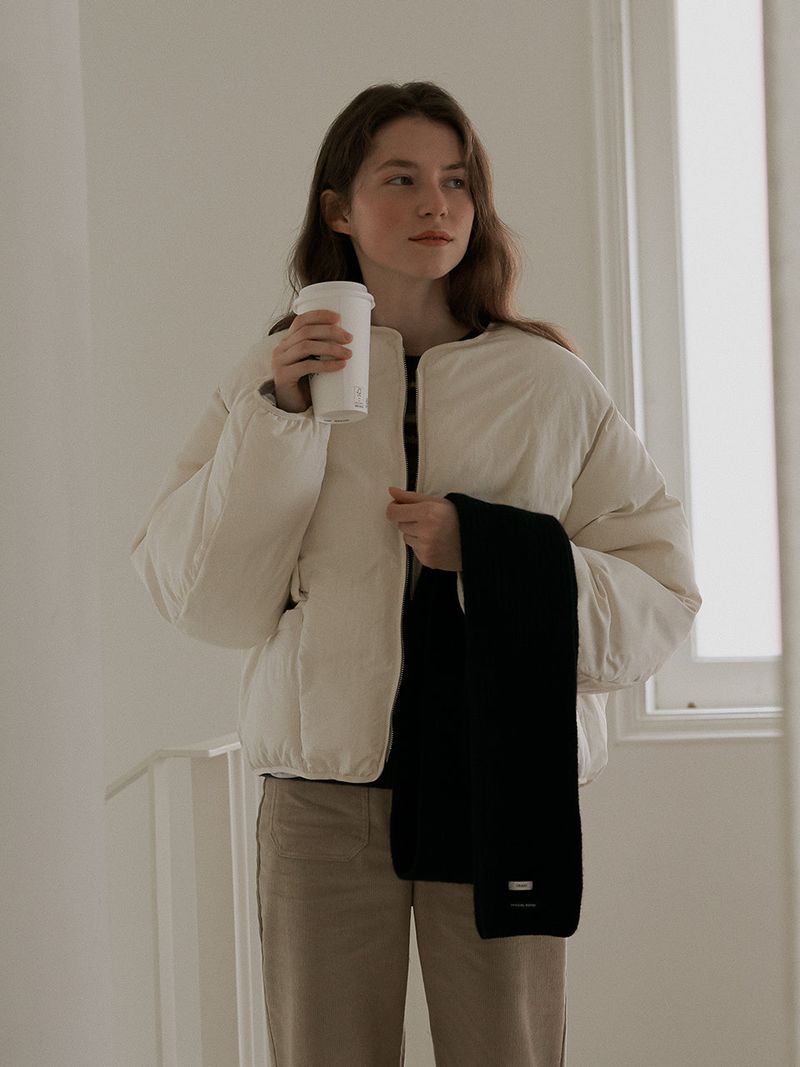 URAGO（ユラゴ）の「Vegan padded jumper（Jackets/Outerwear）」