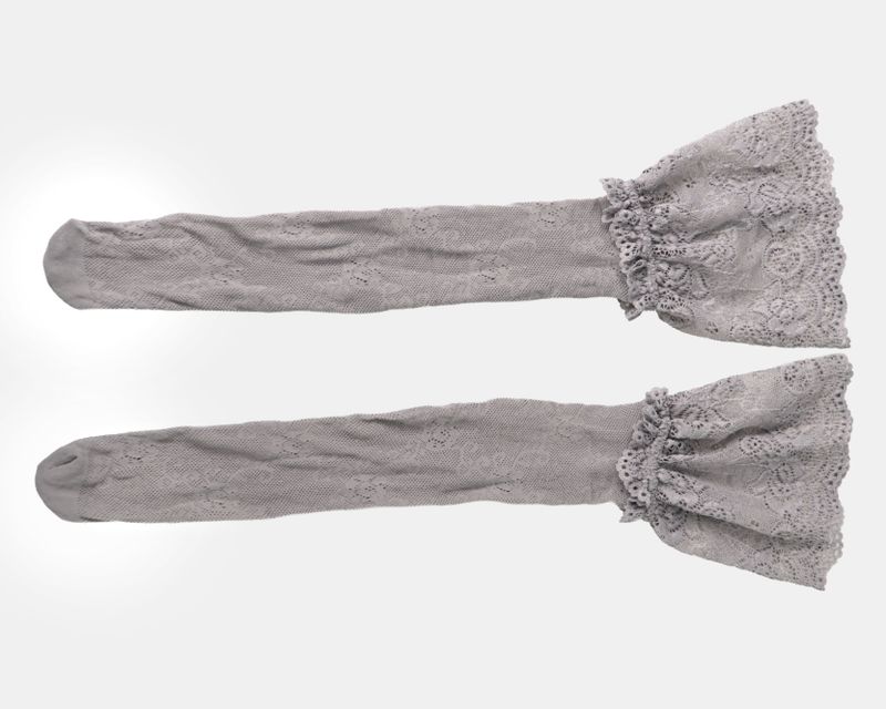Mubet Lace Knee Socks