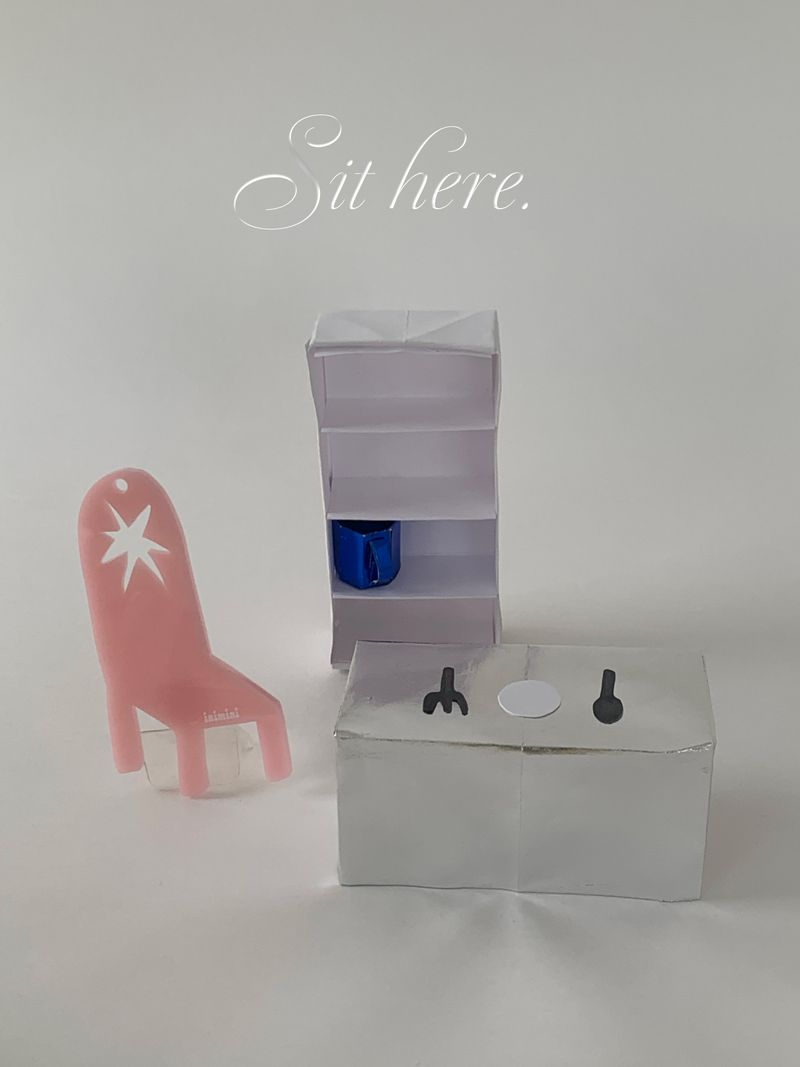 inimini(イニミニ)の「Pinkchair keyring(Toys/Key Holders)」