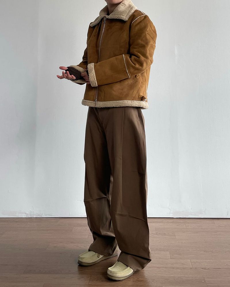 Tony Curved Cotton Pants