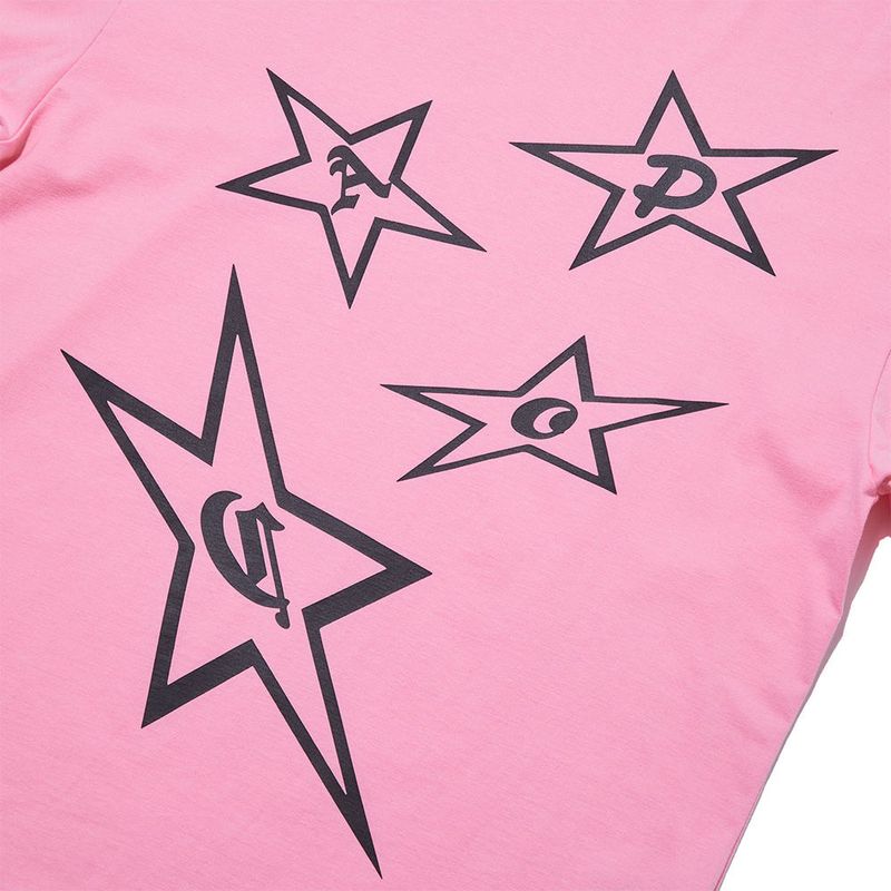 STAR LOGO L/S Tee_Pink