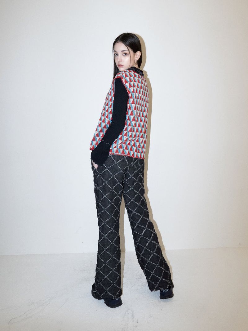 Suid Knit Vest (RED)