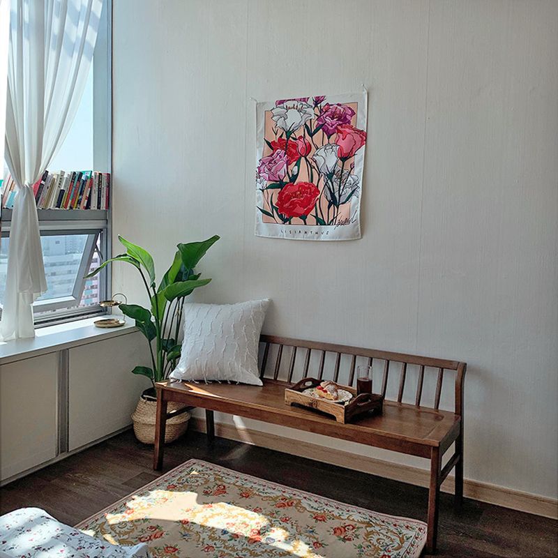 Fabric Poster (Lisianthus)