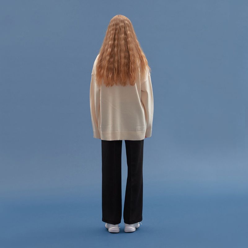 BASIC KNIT CARDIGAN_IVORY