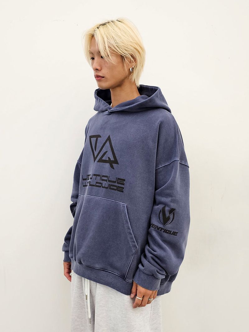 VENTIQUE Graphic Logo hoodie 2colors