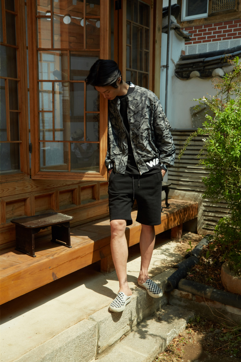Camouflage Bomber Jacket
