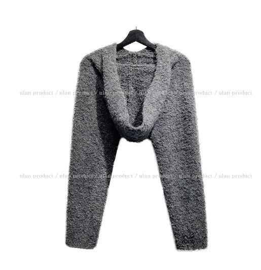 Kaya Boucle Bolero Hood