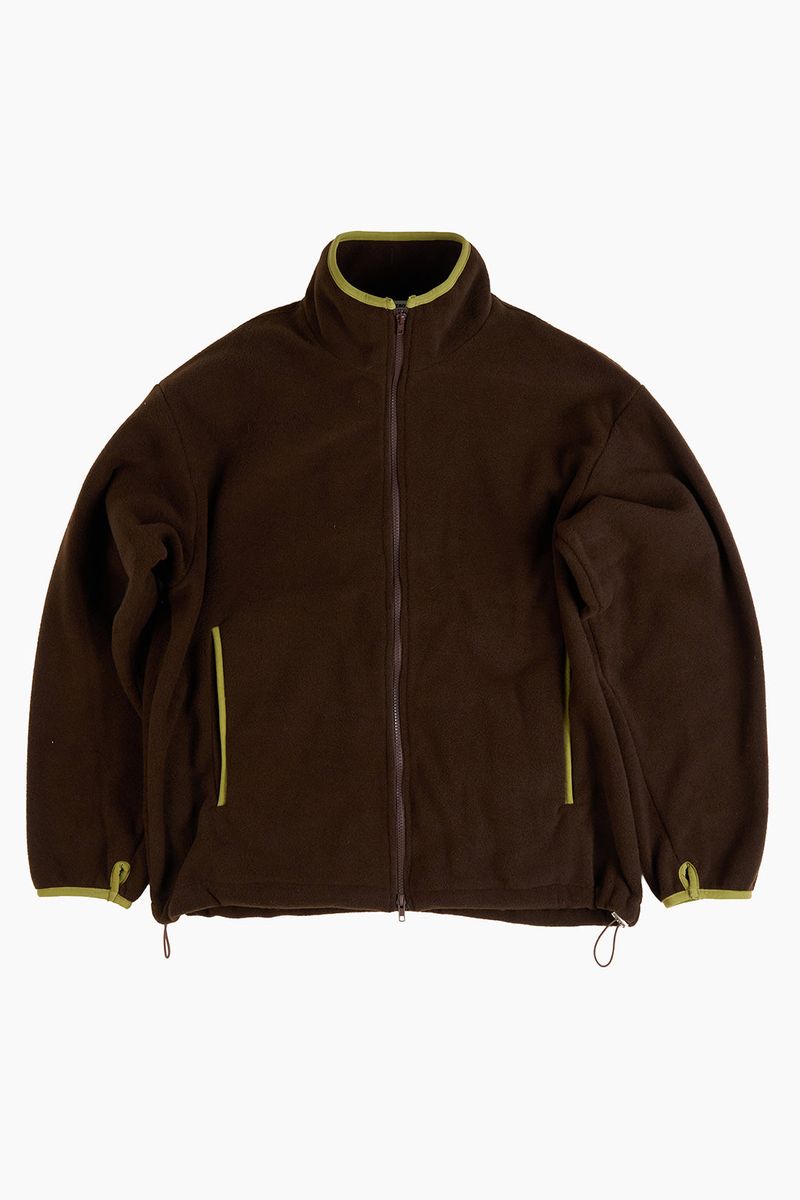 Naid fleece zip-up jumper