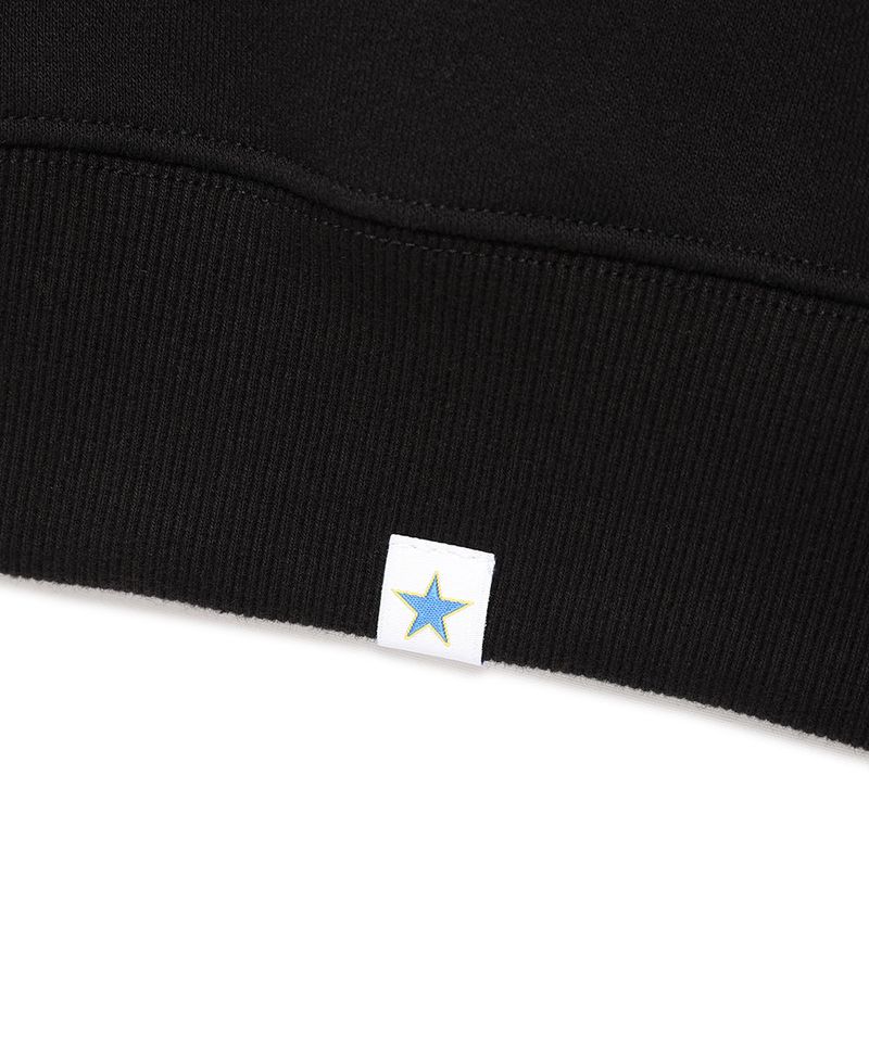W STEM ZIP UP HOODIE BLACK(CV2FSFM402A)