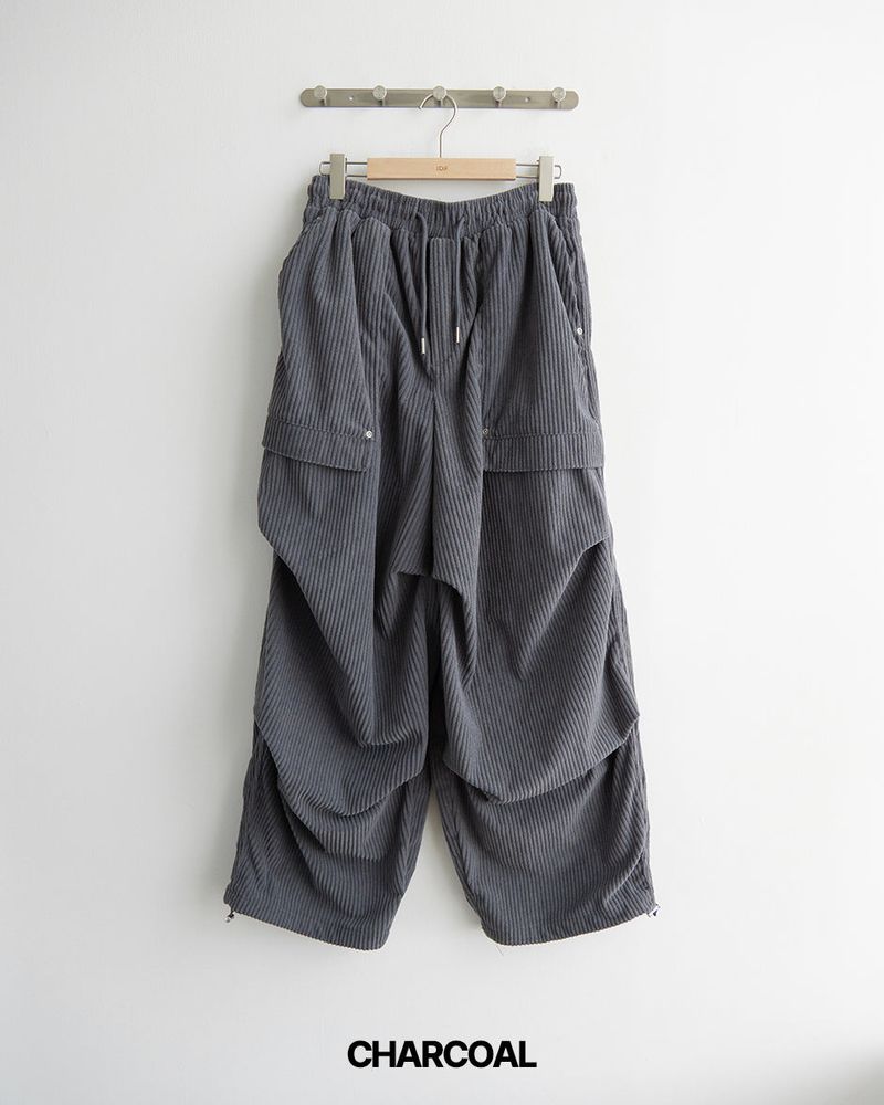 Crip Rivet Corduroy Pants