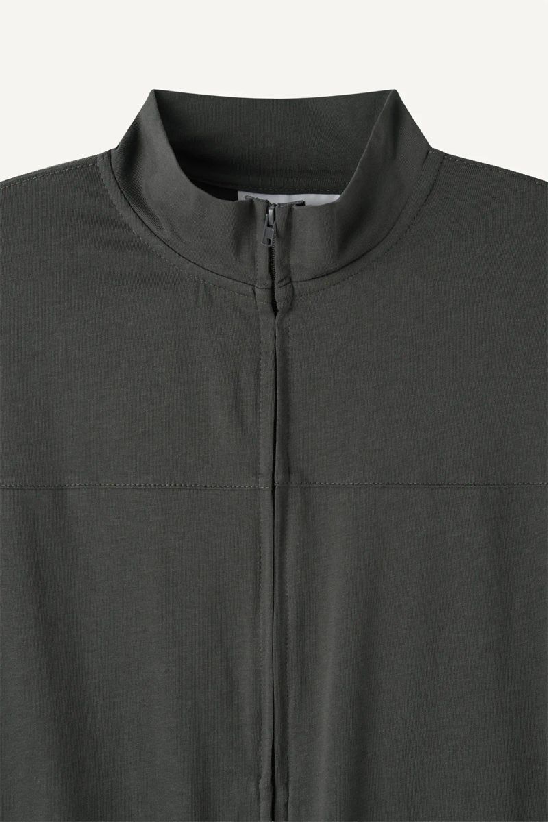 Compact Jersey Zip-up