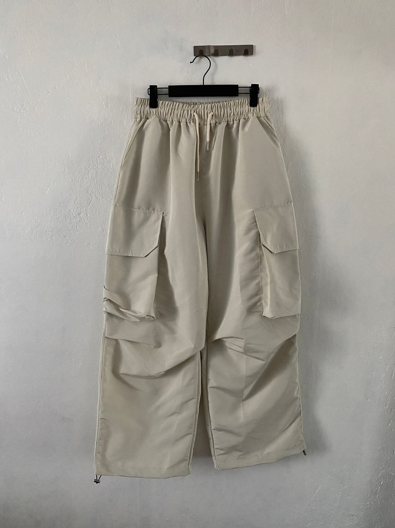 Daily Cargo String Balloon Wide Pants 3C