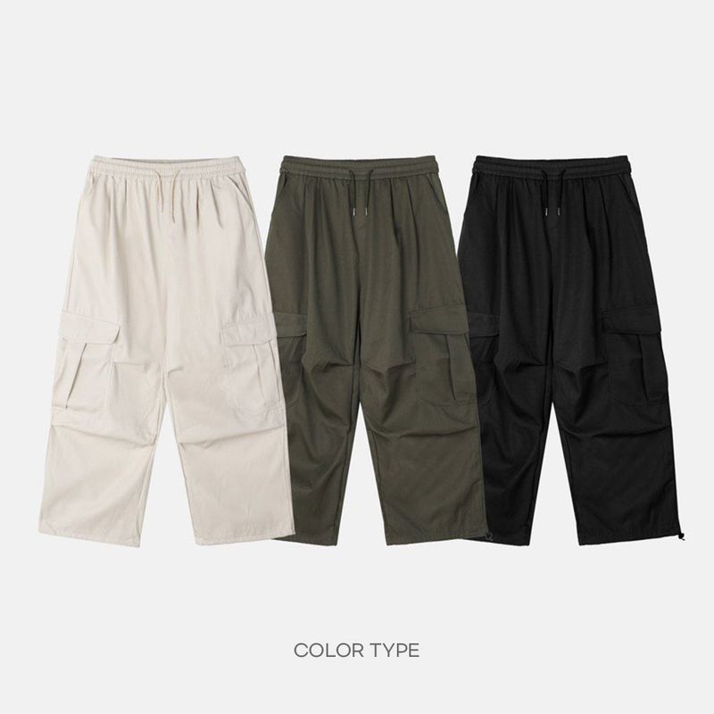 Toni pintuck cargo pants -3C