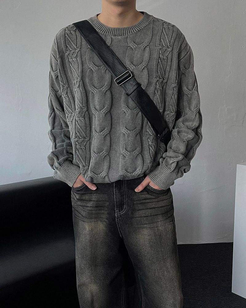 RV Pigment Cable Knit (4 colors)