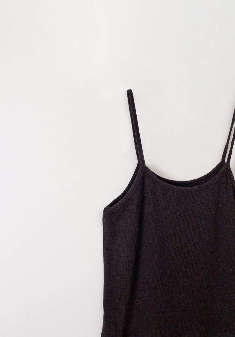  Angora sleeveless (Black)