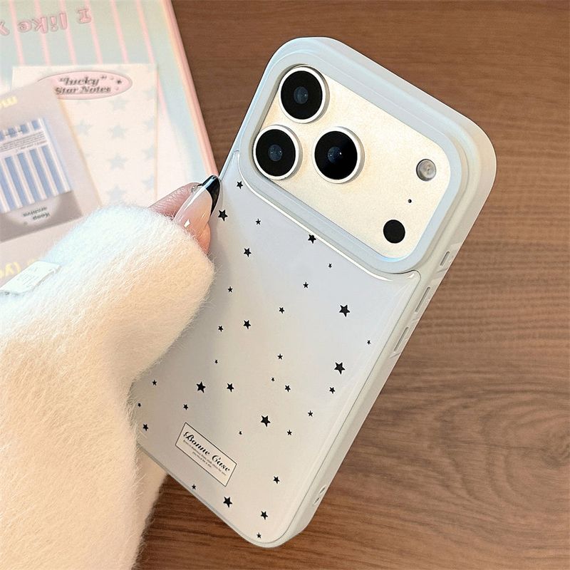 Summer Blue Star Drop Coating DIY Theme iPhone Case