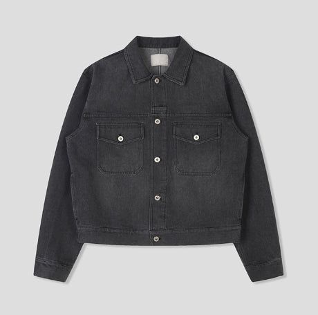 Debor Washed Denim Trucker Jacket
