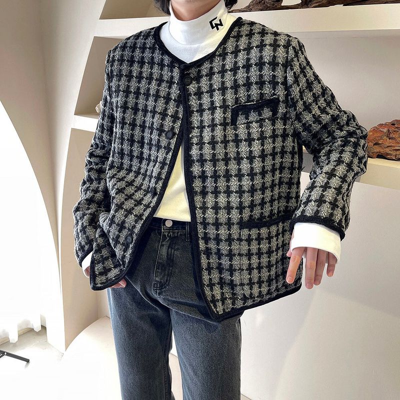 COZINESS（コジネス）の「[Unisex] Hound Check Tweed Jacket (3 colors)（Jackets/Outerwear）」