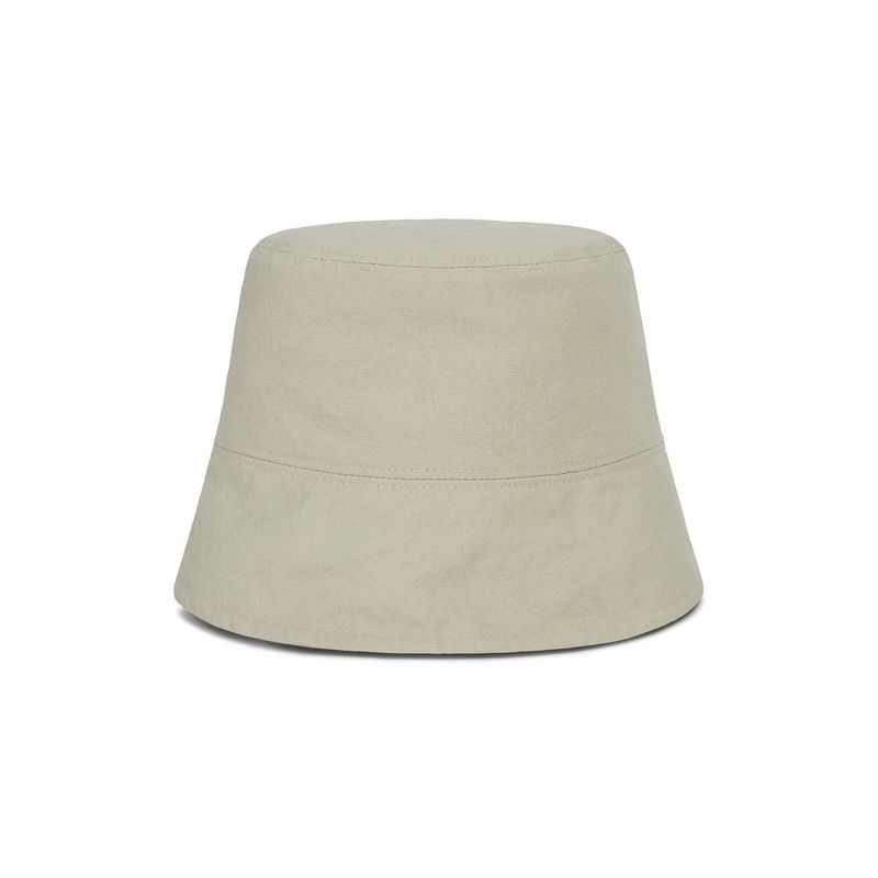 VA Curved 3D Logo Drop Bucket Hat / Beige