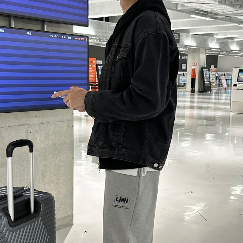 LMN Stone Oversized Fit Denim Jacket (4 colors)