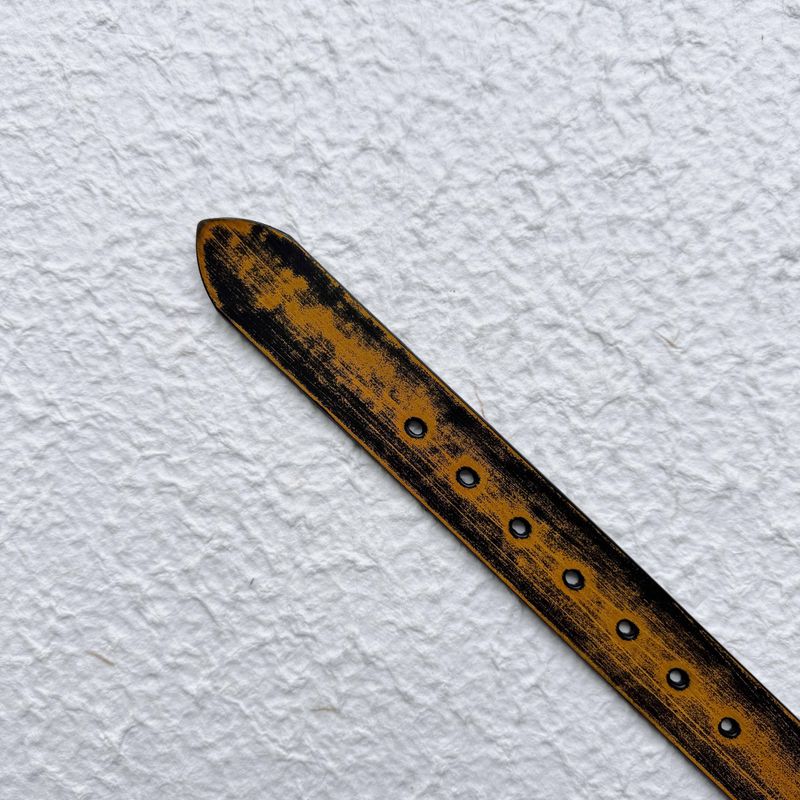 Amber Distressed Belt