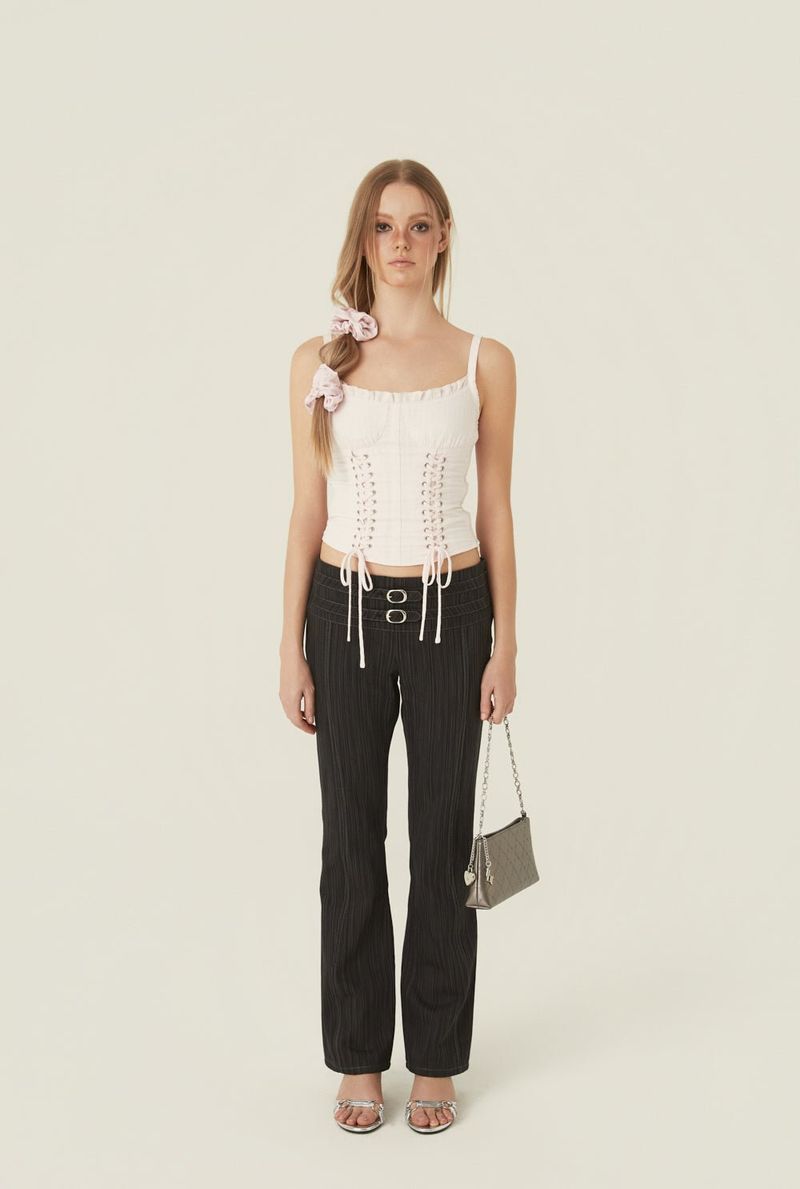 threetimes（スリータイムズ）の「Bena stripe pants（Pants）」