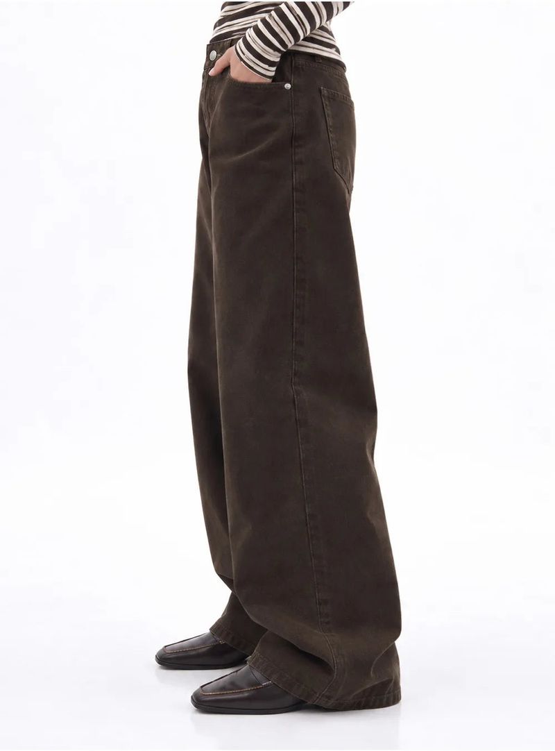 BTB : COMFY JEANS [BROWN]