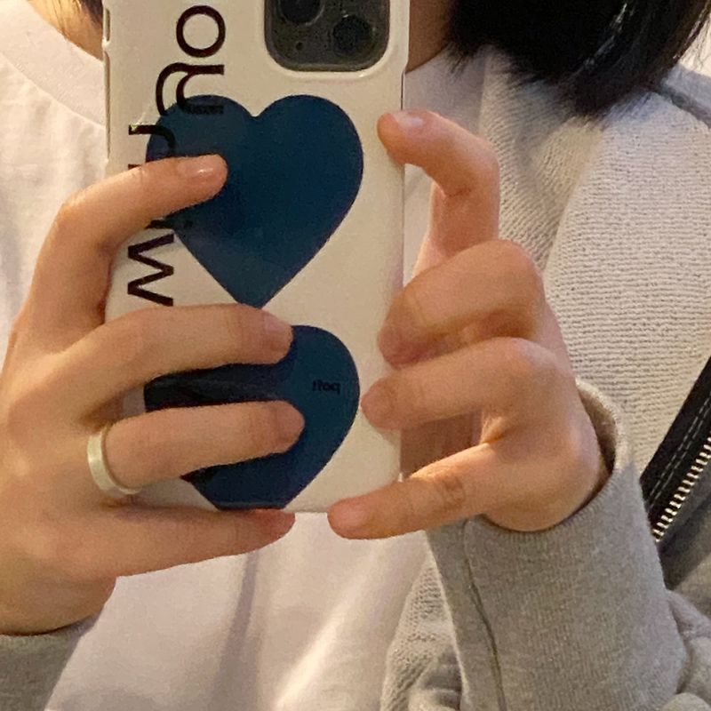 dive with you lettering case ivory