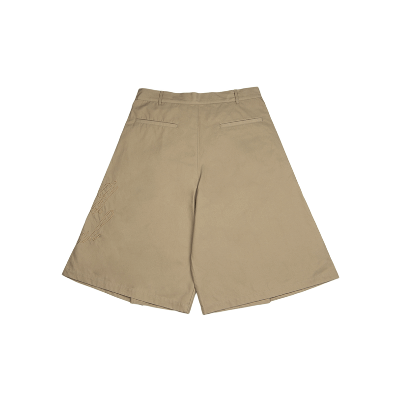 PNG Journal（ピーエヌジー ジャーナル）の「PLEATED  BERMUDA SHORTS -  BEIGE（Pants）」