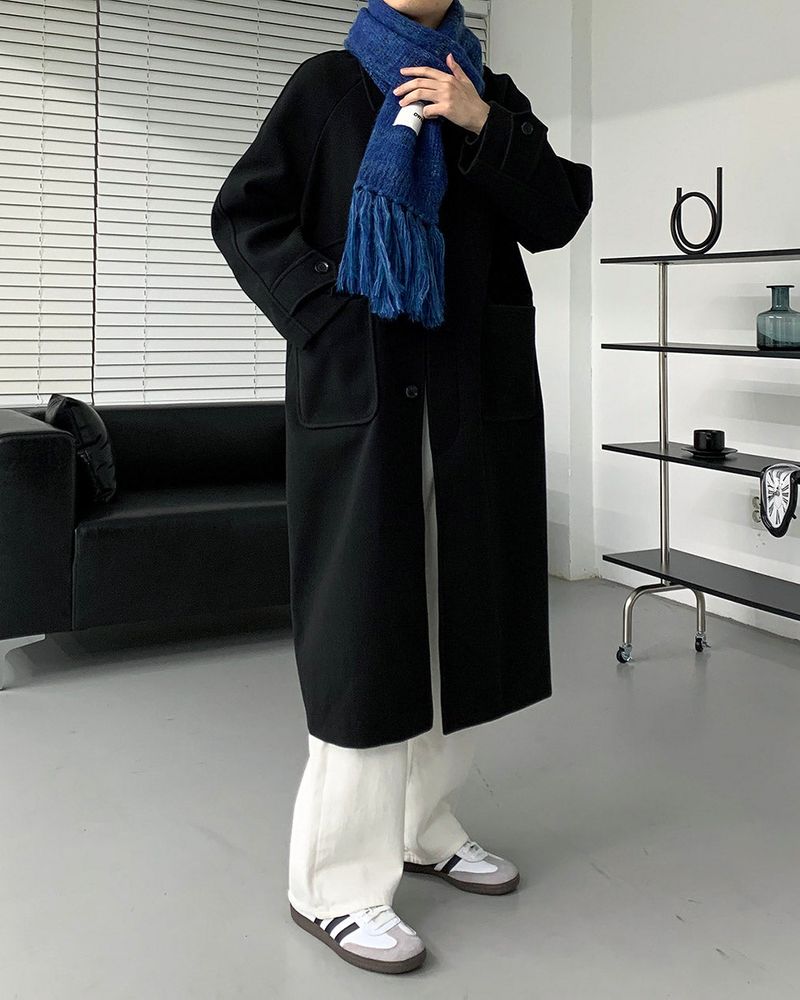 AZ Balmain Wool Coat (3 colors)