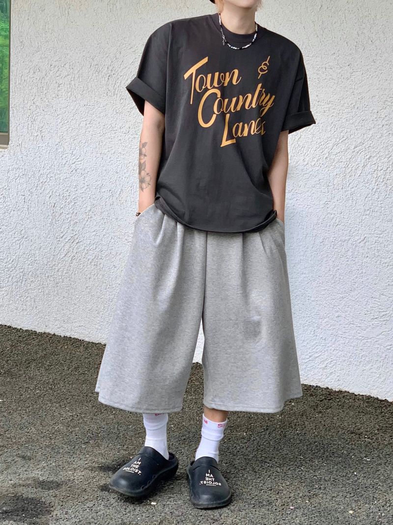 Double Cream 7-quarter Bermuda Pants 5C