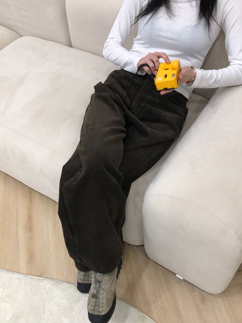 Calia wide corduroy pants