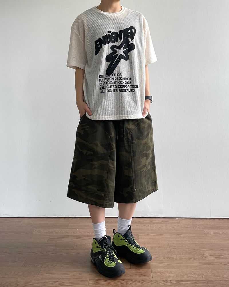 Tank Camo Bermuda Pants