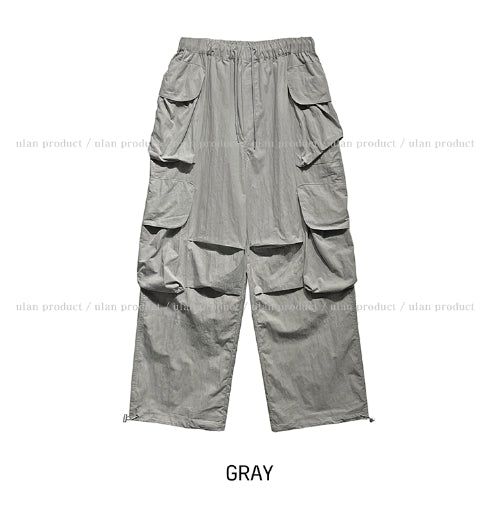 Lorna Pigment Nylon Double Cargo Pants
