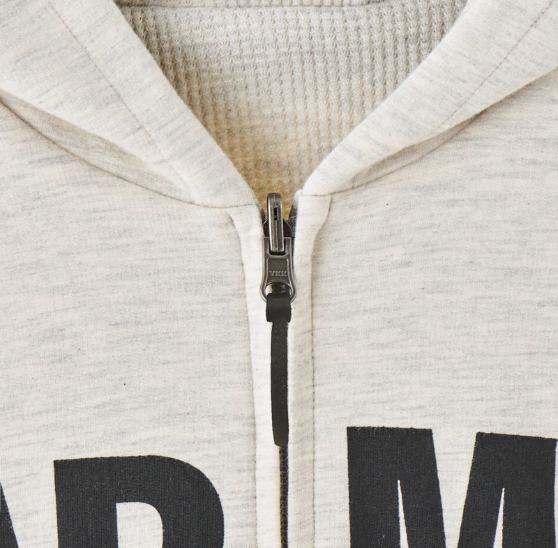 NOT ARMY REVERSIBLE HOODIE ZIPUP (CREAM)