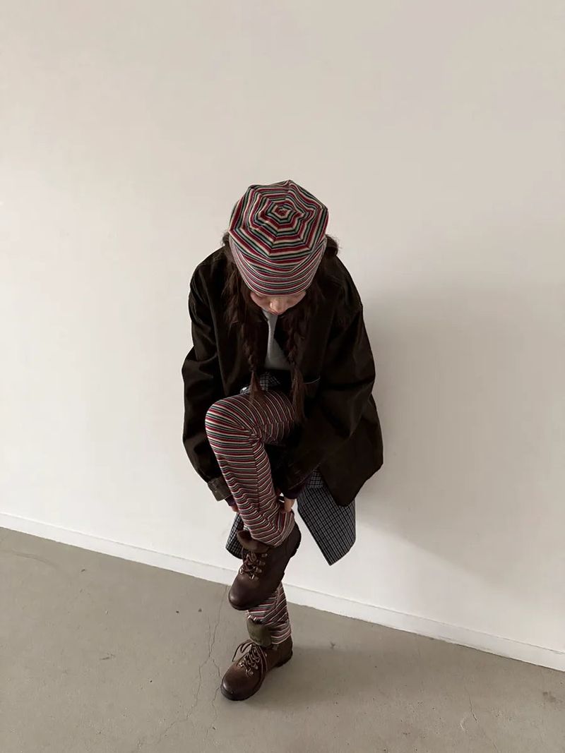  french mood peach jacket 