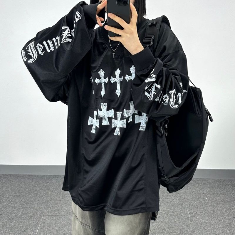 PEARCLAN(ペアクラン)の「d cross jersey long-sleeve(Tops)」