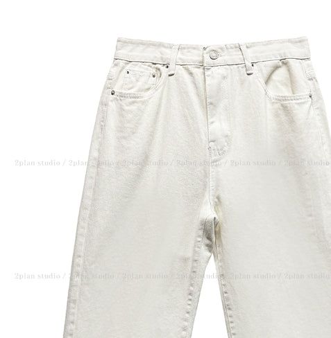 Fate Semi-Wide Cotton Pants
