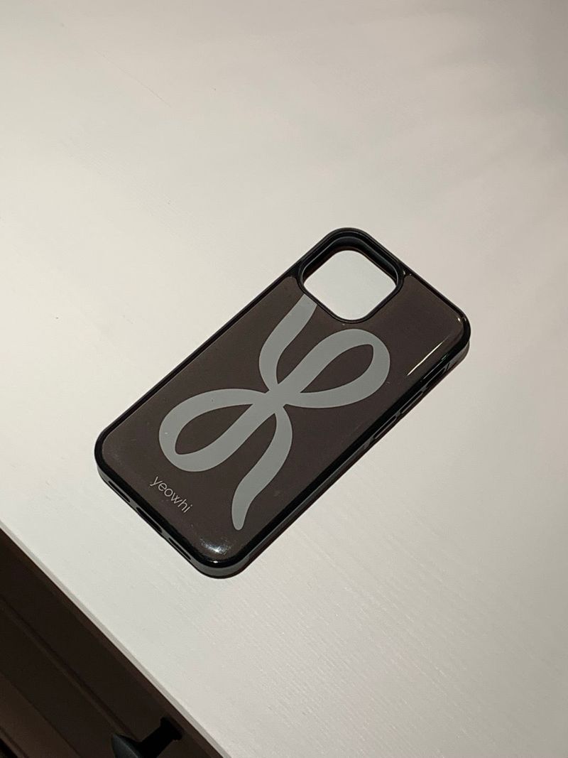[MADE] yeowhi logo epoxy bumper case_reddish brown