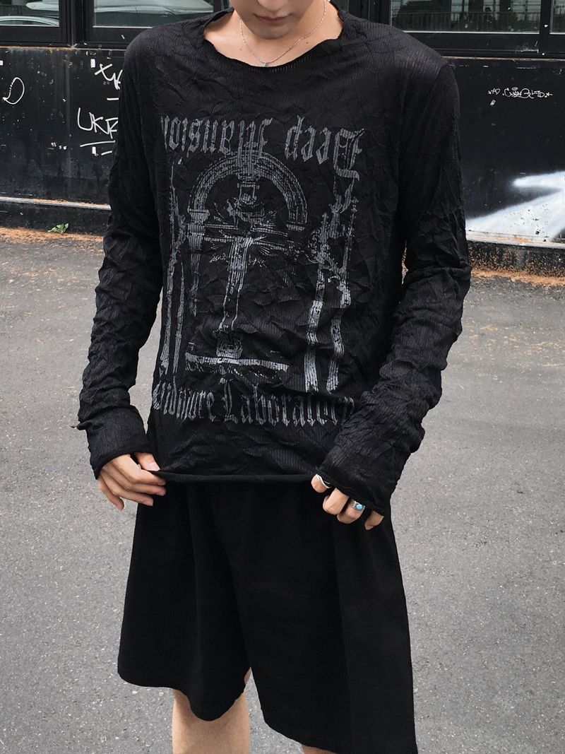 Death Harlem Ruched Long Sleeve 4C