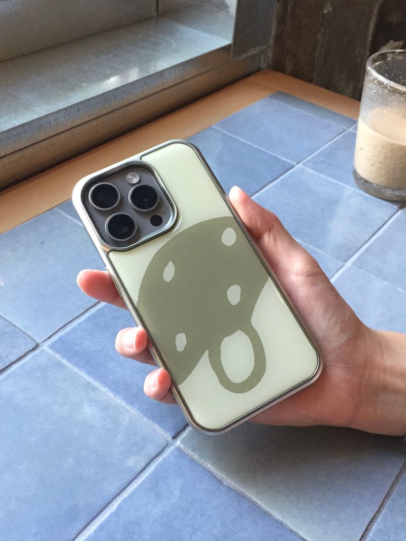 [ORDER MADE] BIG MUSHROOM CASE - LEMON