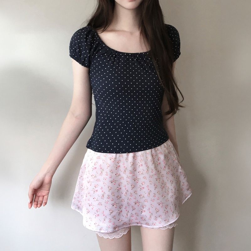 Petite Candy Top - NAVY