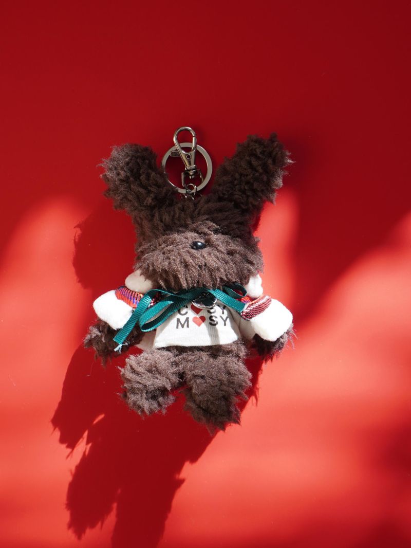 Cosymosy(コジモジ)の「Keyring Acc 'Tartan Check Cape'(Toys/Key Holders)」