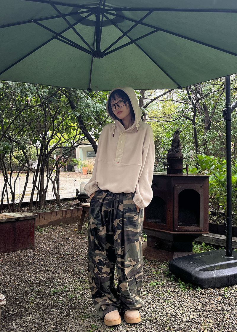 FLEECE HOOD ANORAK