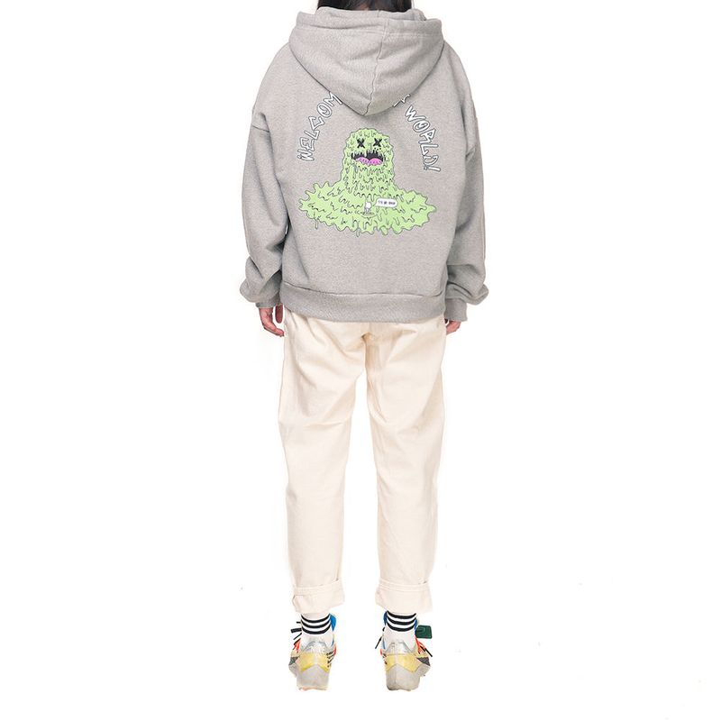 JUNK FUNK HOODIE gray